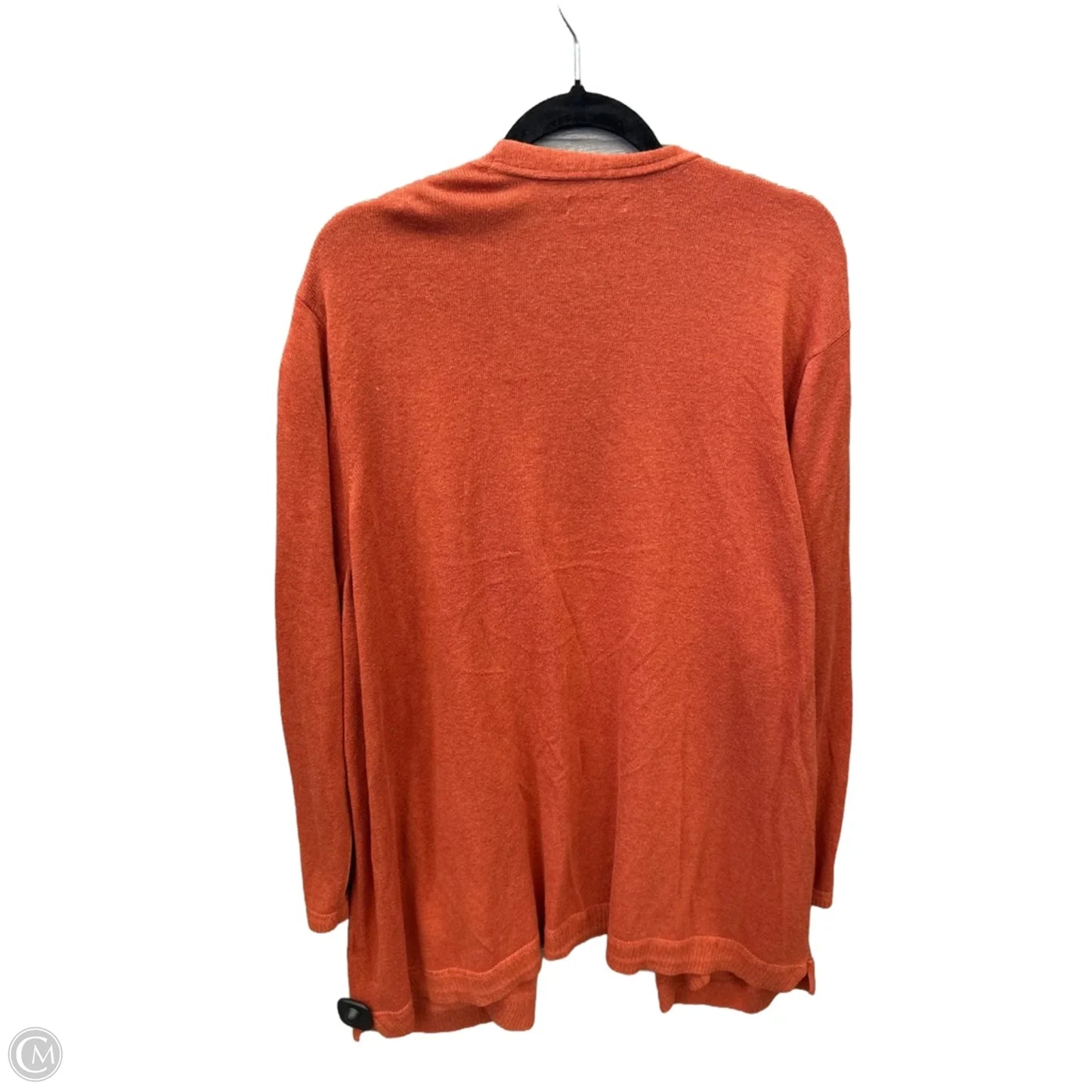 Cardigan By Croft And Barrow In Orange, Size: 3x