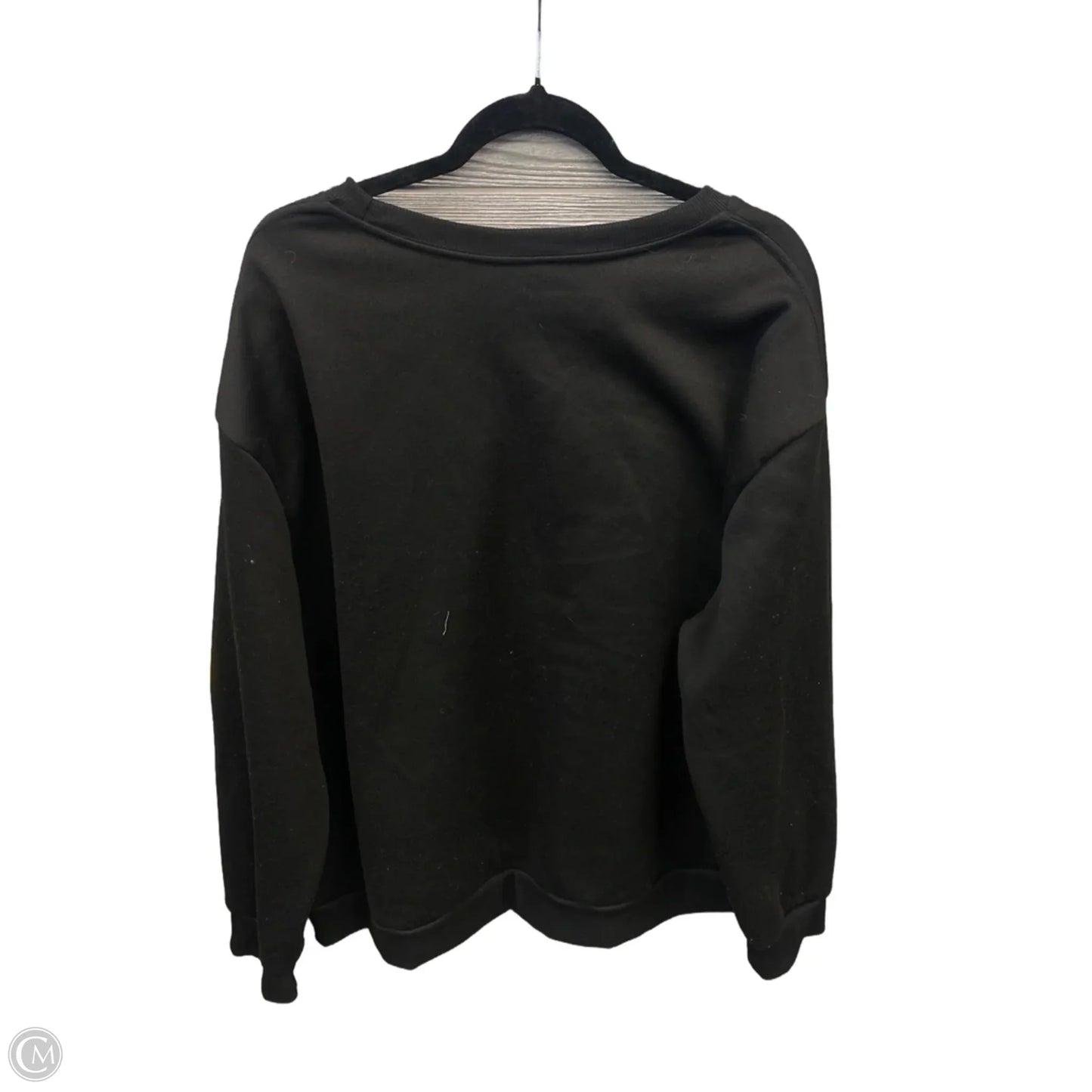 Sweatshirt Crewneck By Shein In Black, Size: 4x
