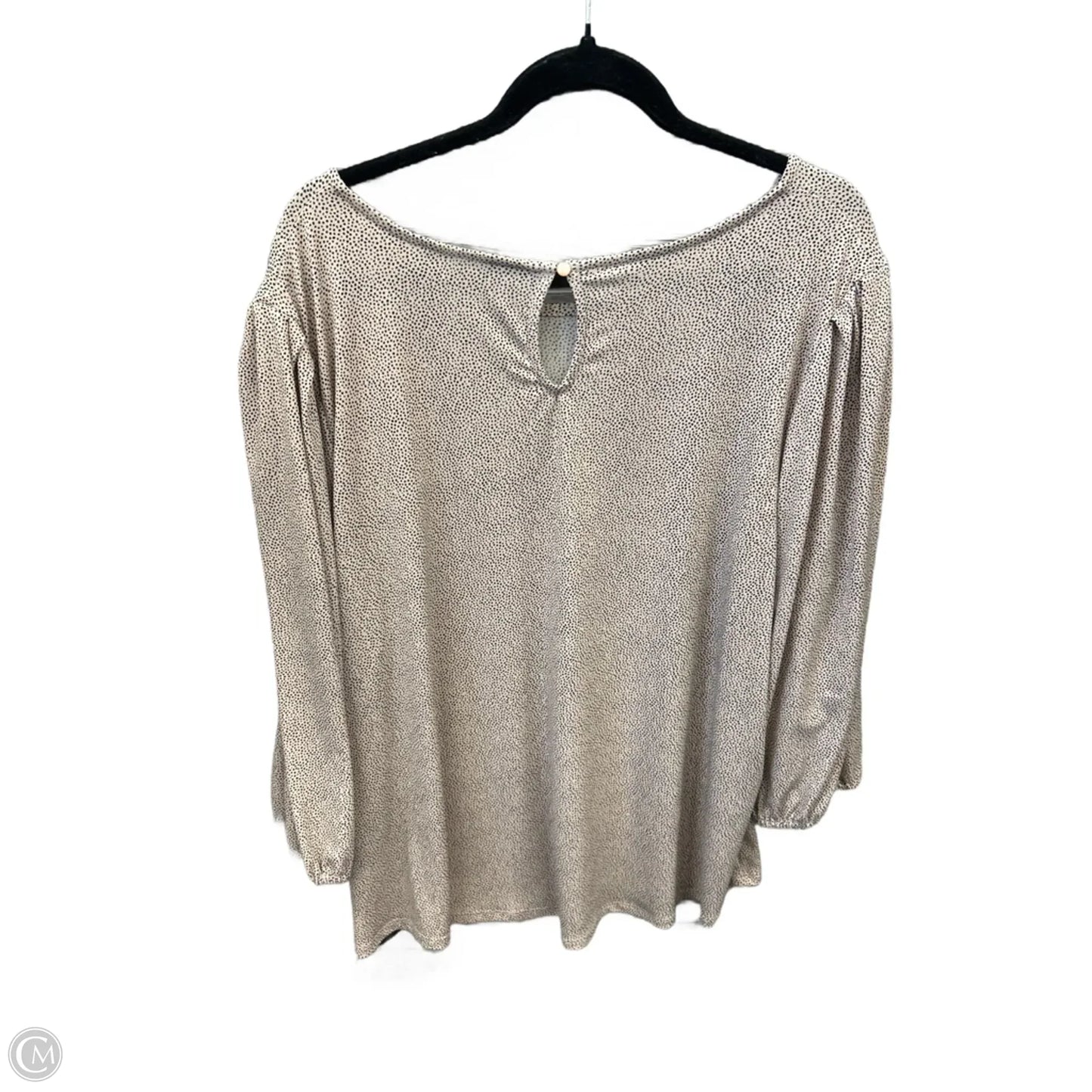 Top Long Sleeve By Adrianna Papell In Pink, Size: 2x