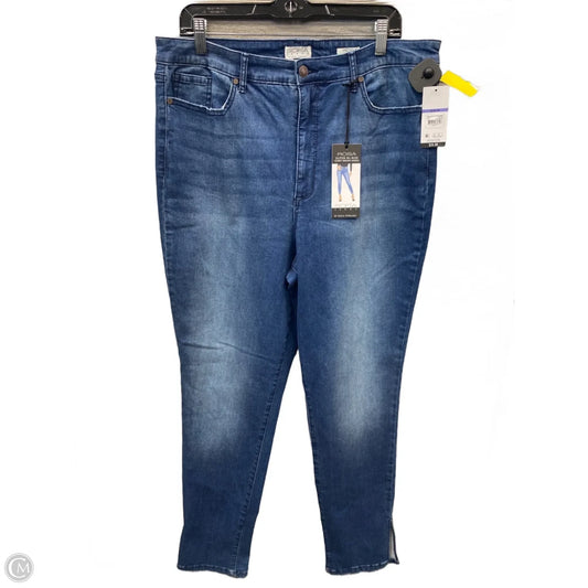Jeans Skinny By Sofia By Sofia Vergara In Blue Denim, Size: 20