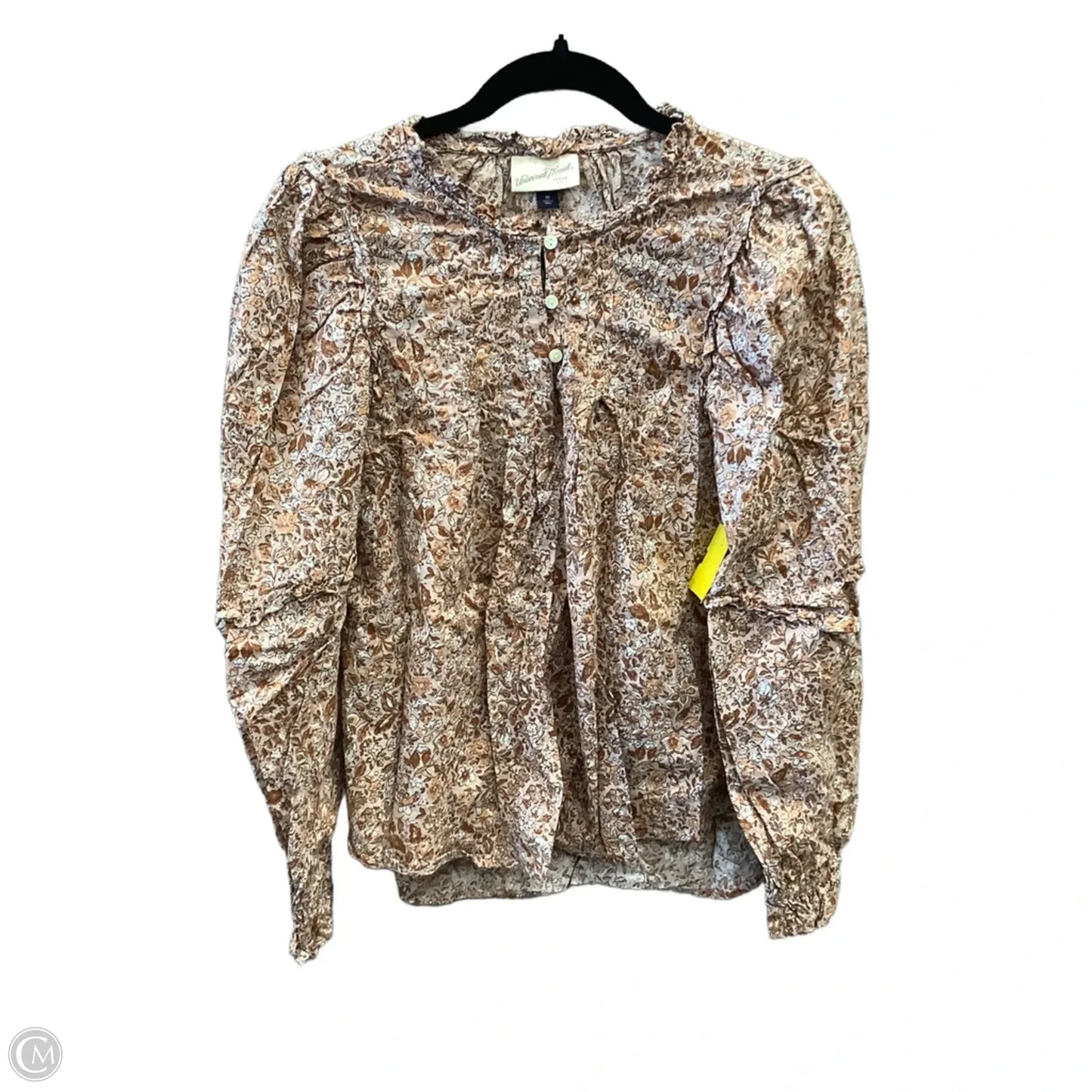 Top Long Sleeve By Universal Thread In Pink, Size: M