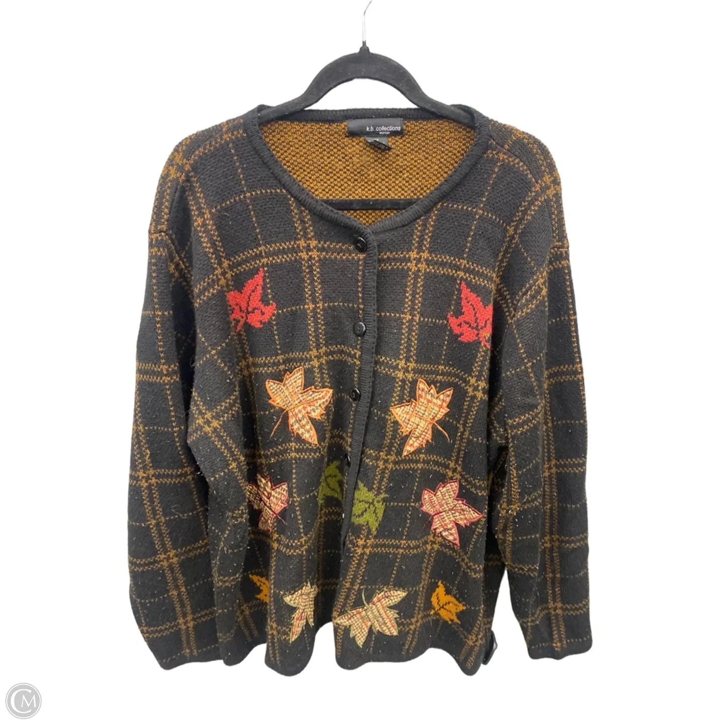 Sweater By Kb Collections In Black, Size: 3x