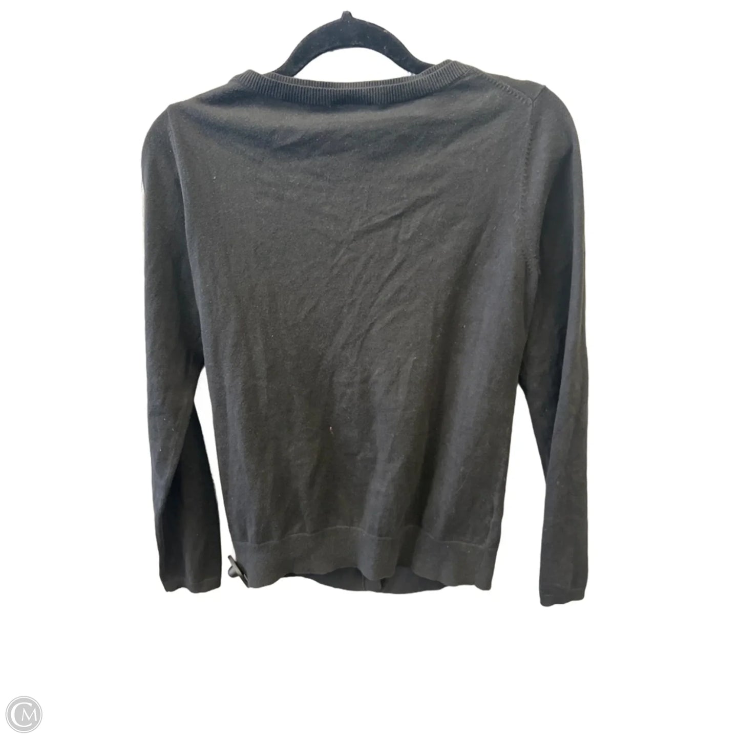 Top Long Sleeve By Loft In Black, Size: S
