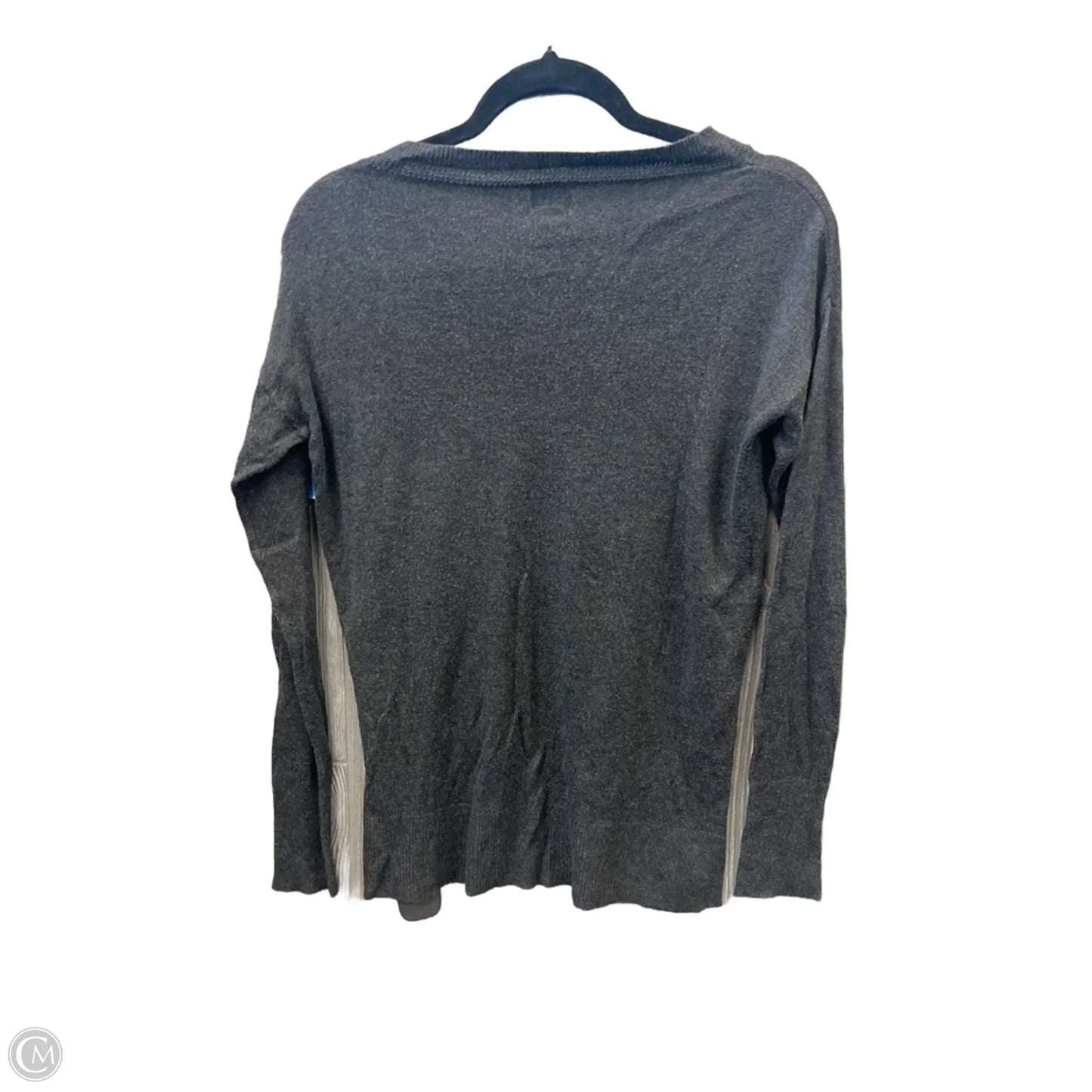 Top Long Sleeve By A New Day In Grey, Size: S