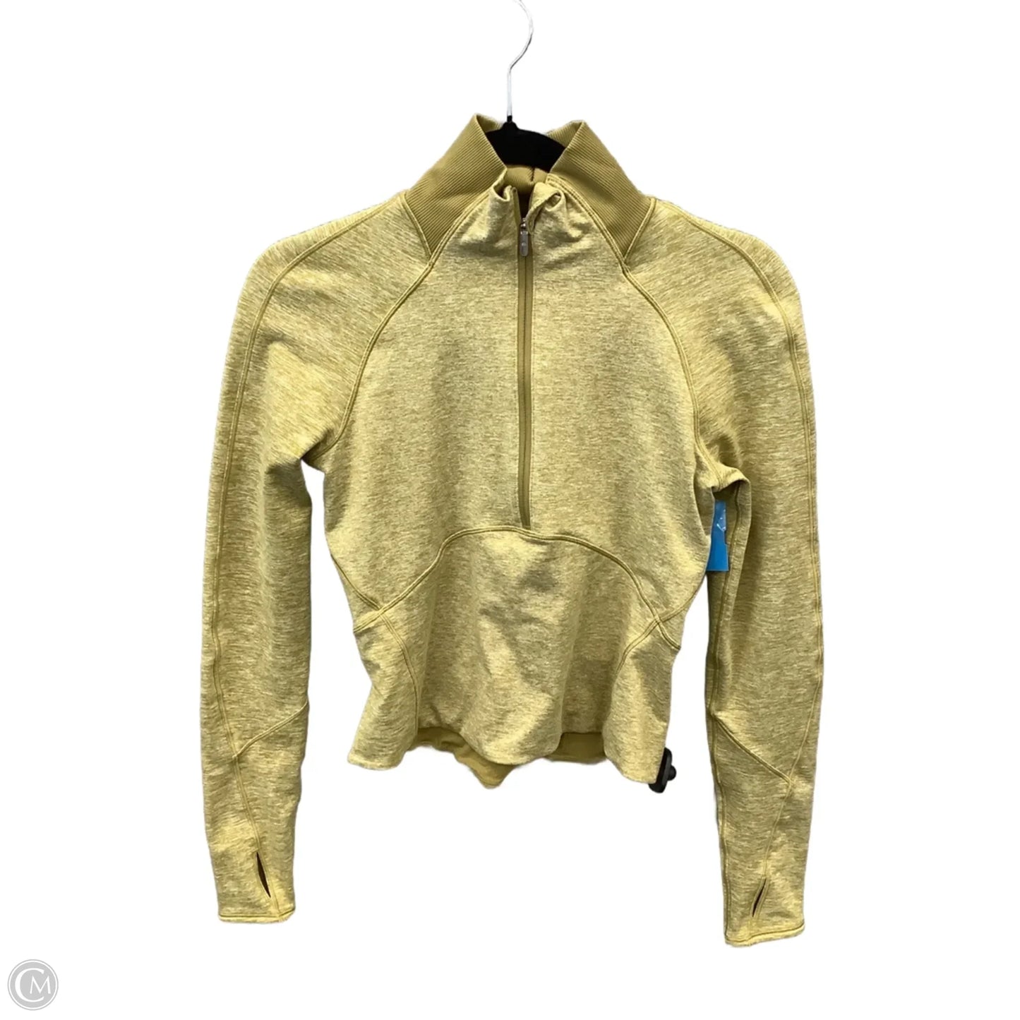 Athletic Jacket By Lululemon In Green, Size: S