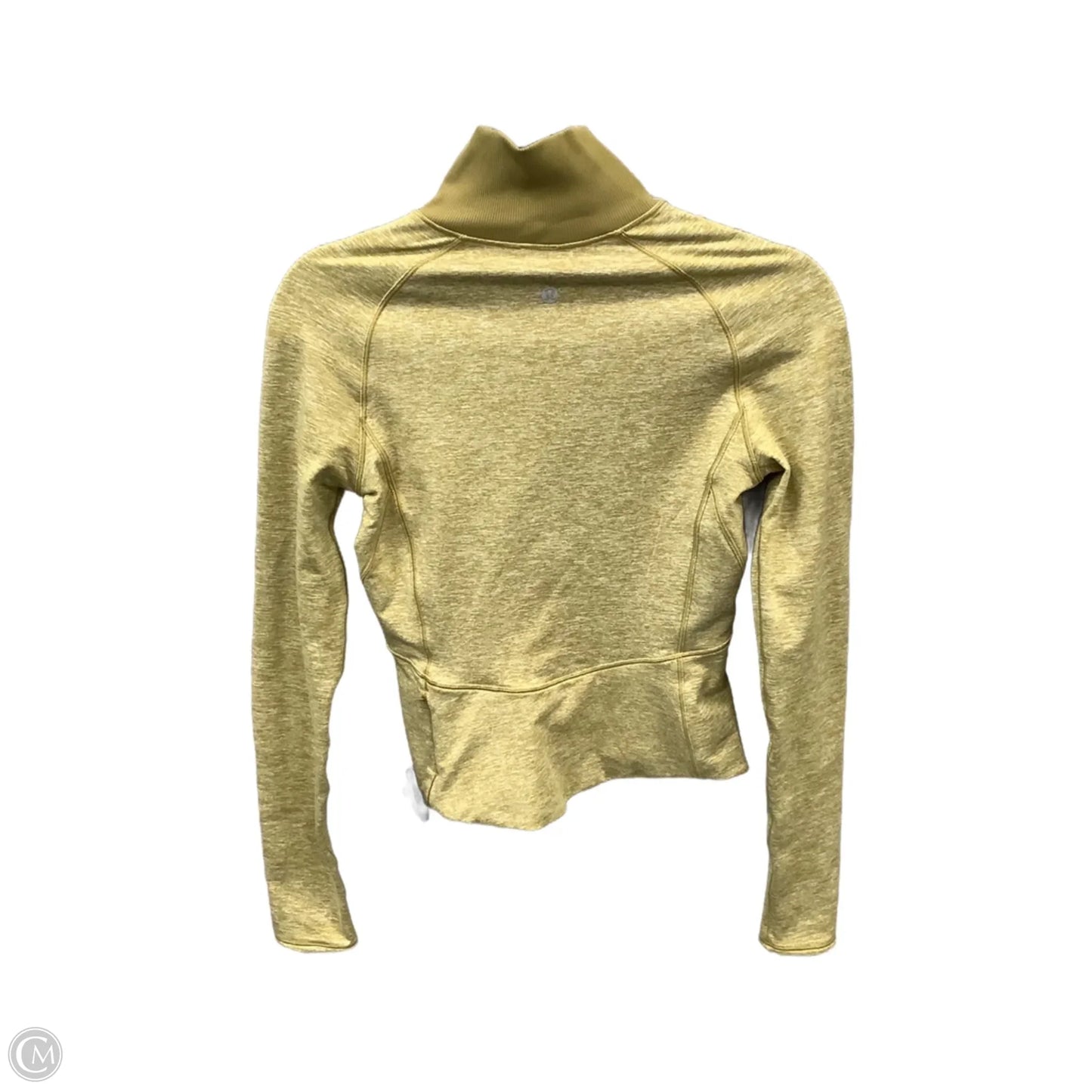 Athletic Jacket By Lululemon In Green, Size: S