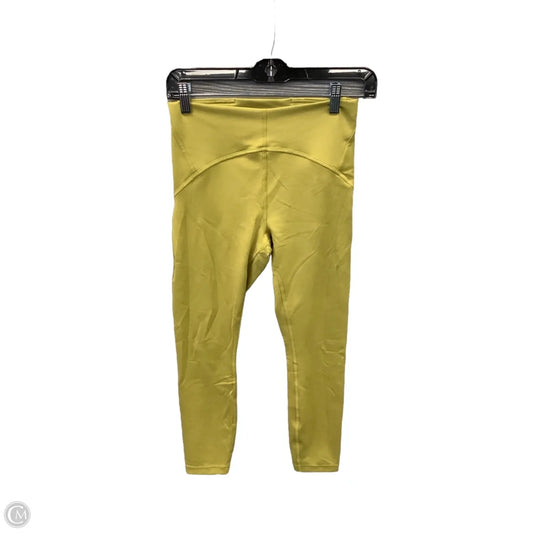 Athletic Leggings By Lululemon In Green, Size: S