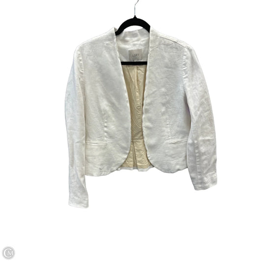 Blazer By Loft In White, Size: 8