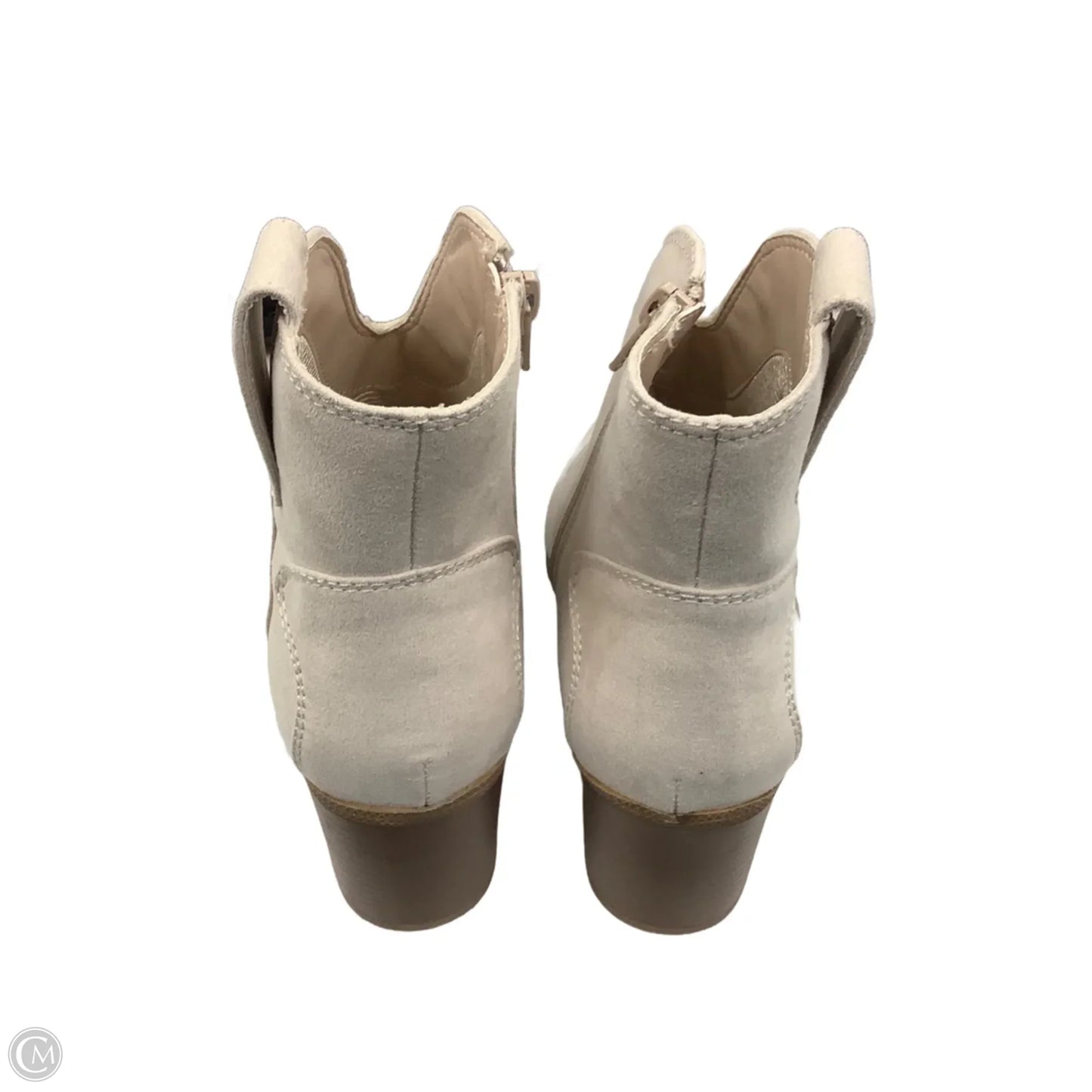 Boots Ankle Heels By Sonoma In White, Size: 7