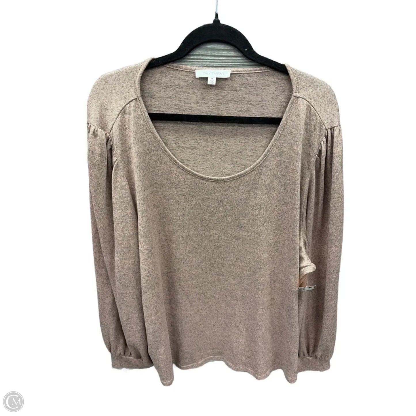 Top Long Sleeve By Daily Thread In Pink, Size: 3x