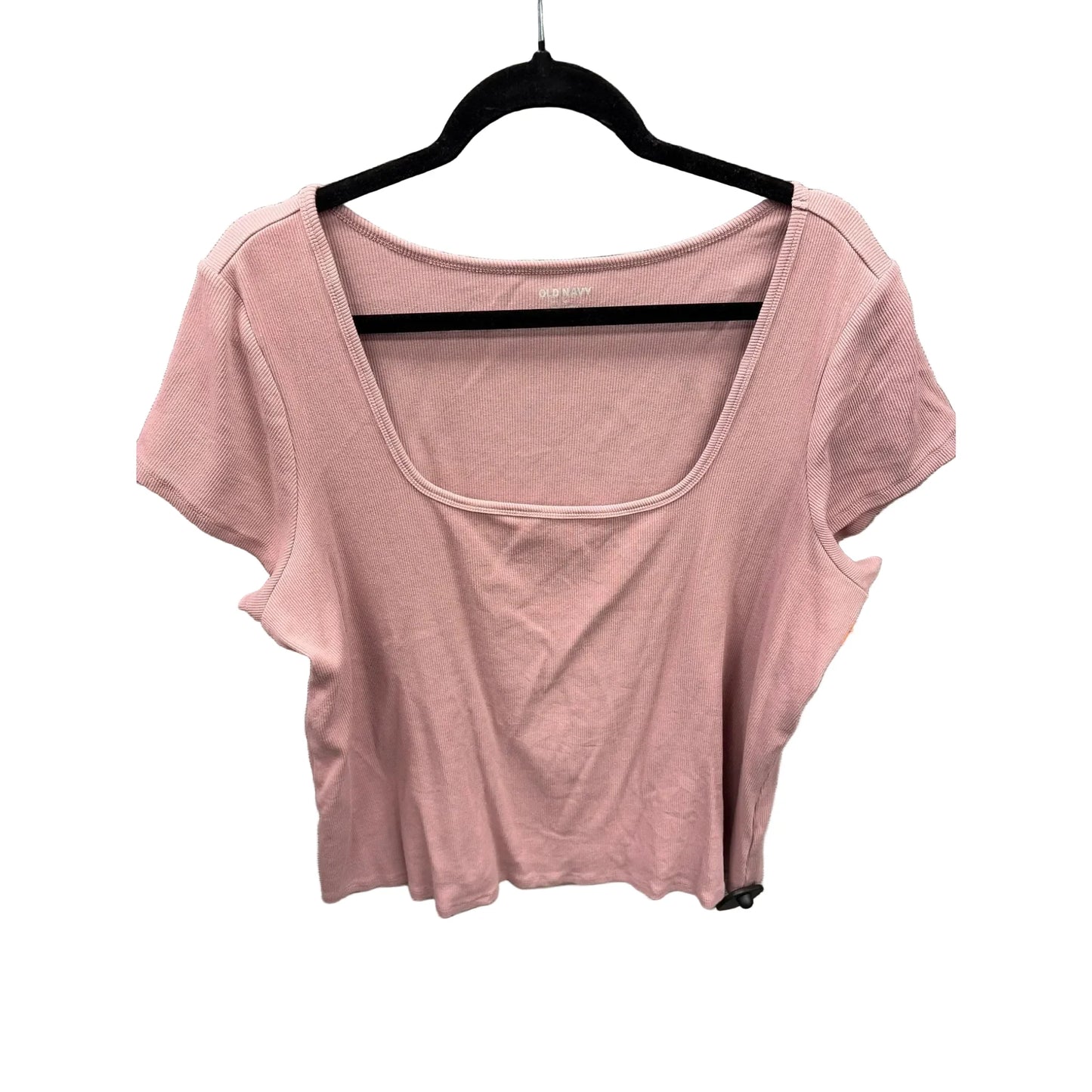 Top Short Sleeve By Old Navy In Pink, Size: 3x