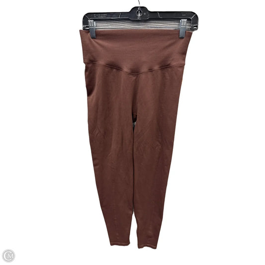 Athletic Leggings By Pink In Brown, Size: M