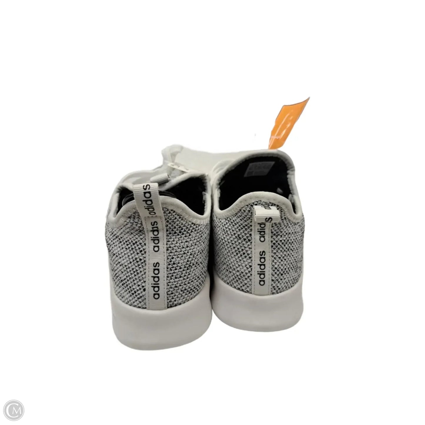 Shoes Sneakers By Adidas In Grey & White, Size: 8.5