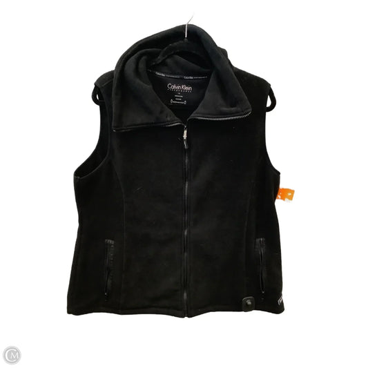 Vest Fleece By Calvin Klein In Black, Size: 1x