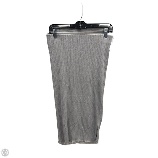 Skirt Maxi By Rachel Roy In Grey, Size: M
