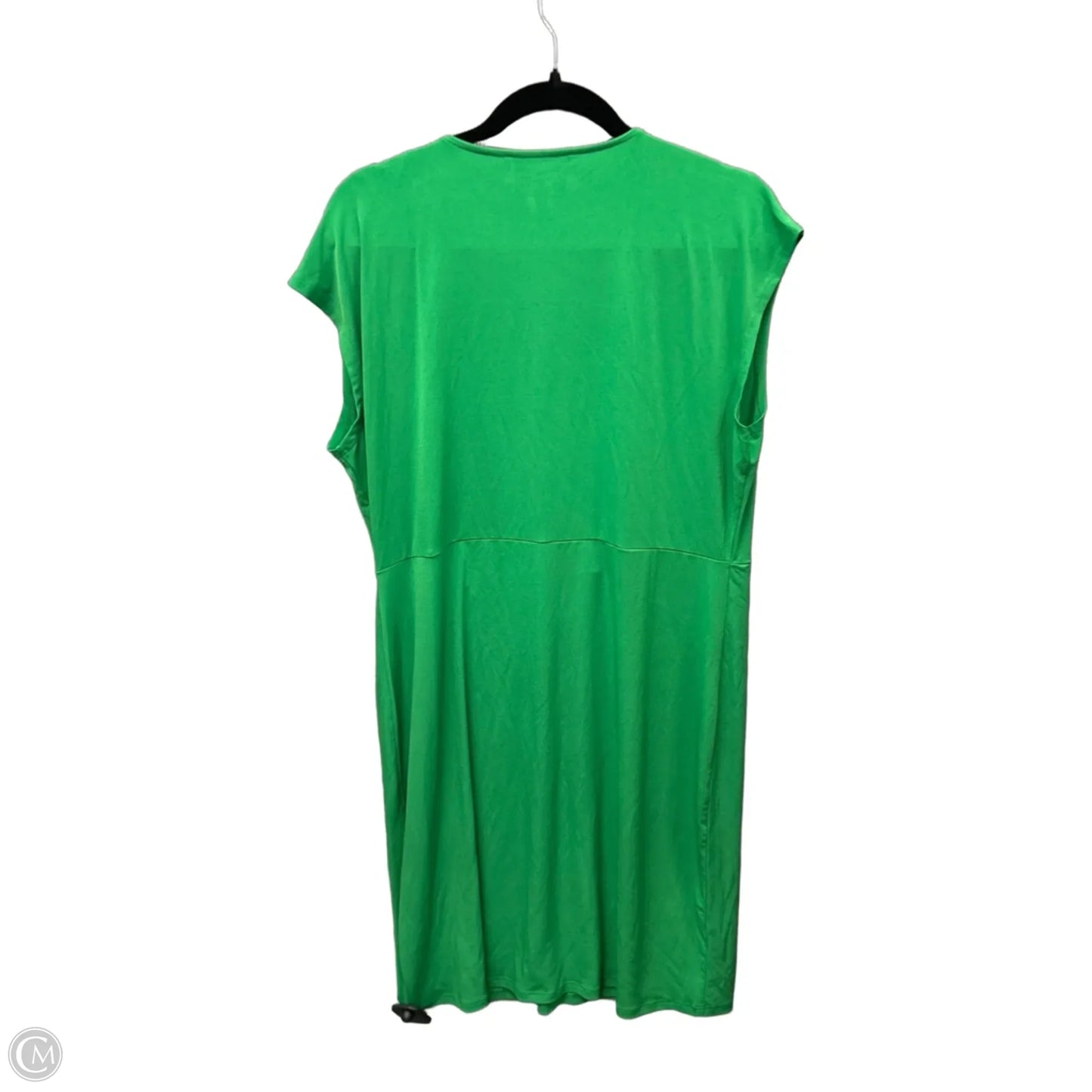 Dress Casual Midi By Michael By Michael Kors In Green, Size: Xl