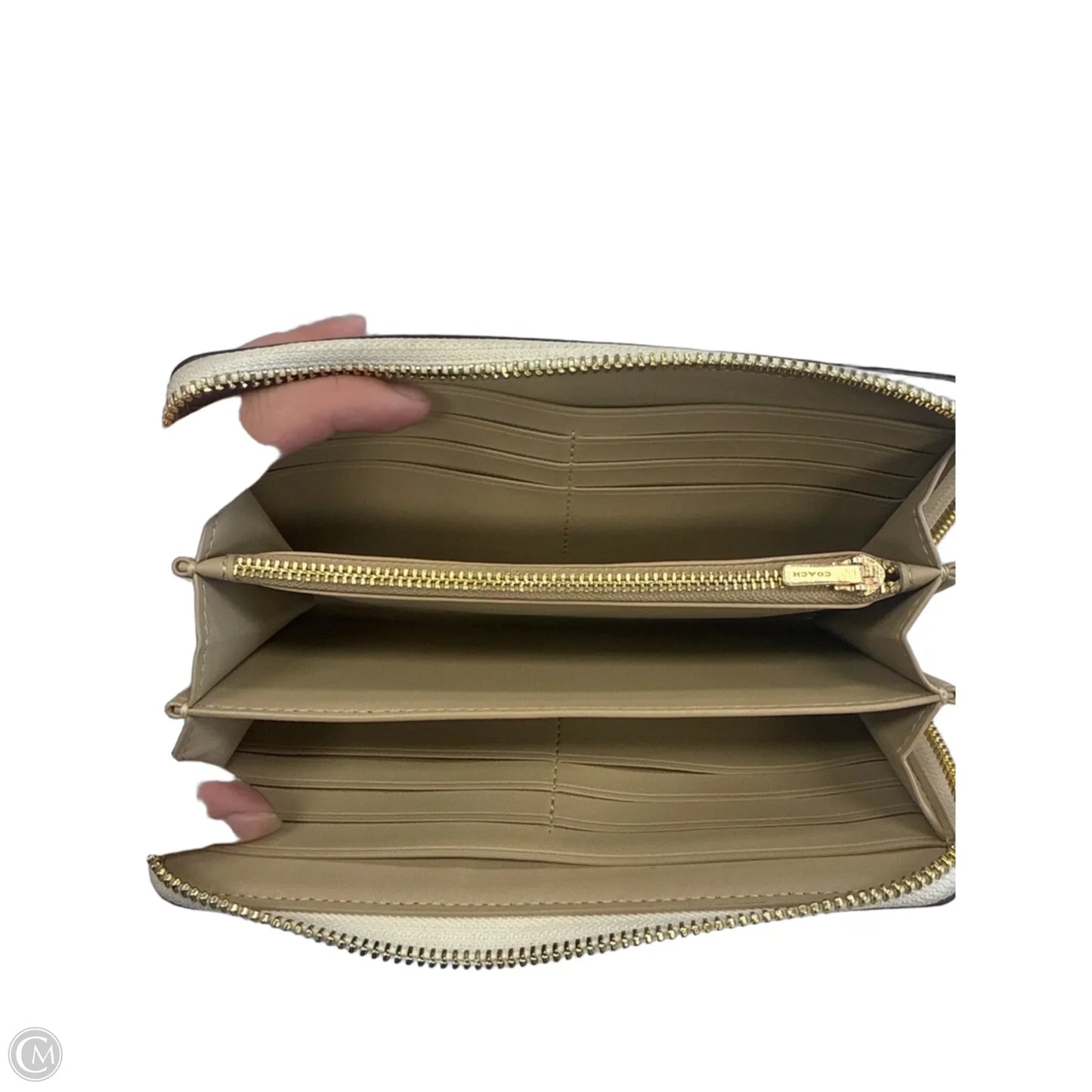 Wristlet Designer By Coach, Size: Medium
