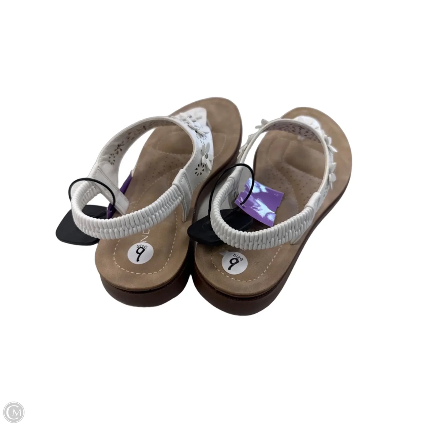 Sandals Flats By Andiano In White, Size: 9