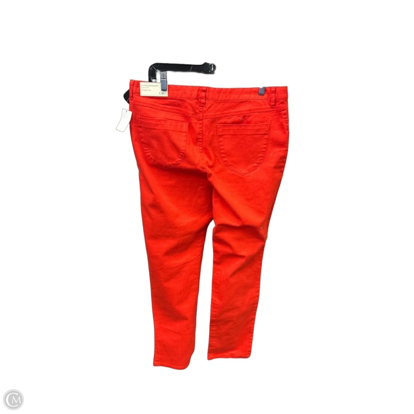 Jeans Skinny By Cato In Red, Size: 16