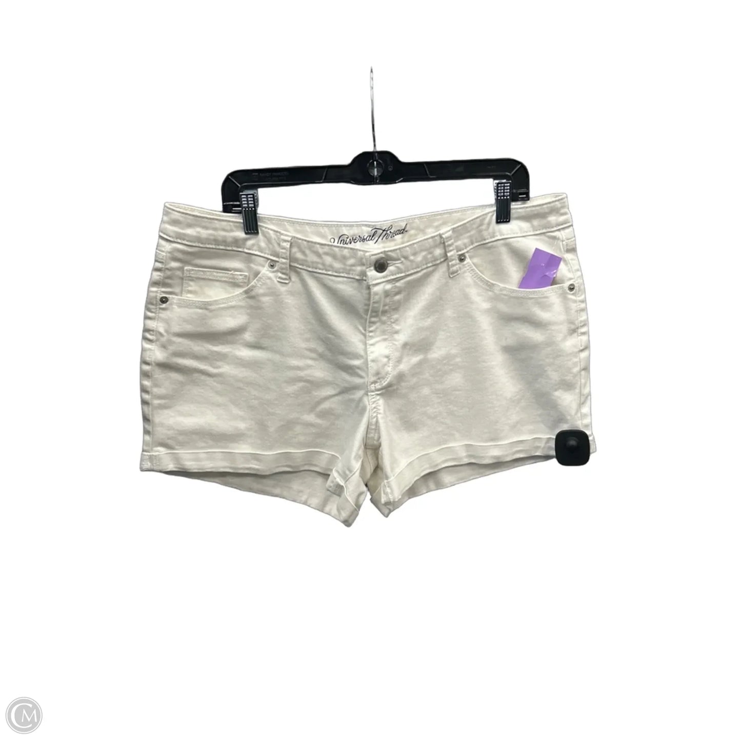 Shorts By Universal Thread In White, Size: 16