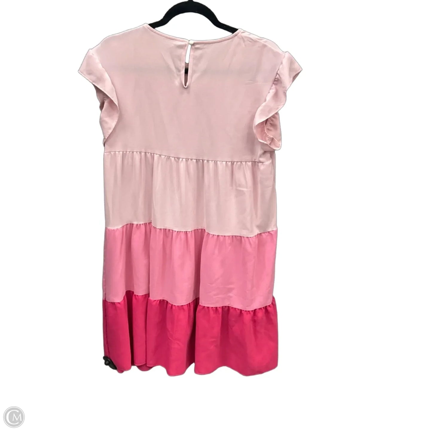 Dress Casual Midi By Shein In Pink, Size: M