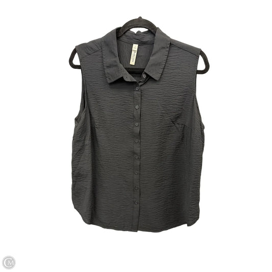 Top Sleeveless By Torrid In Black, Size: 1x