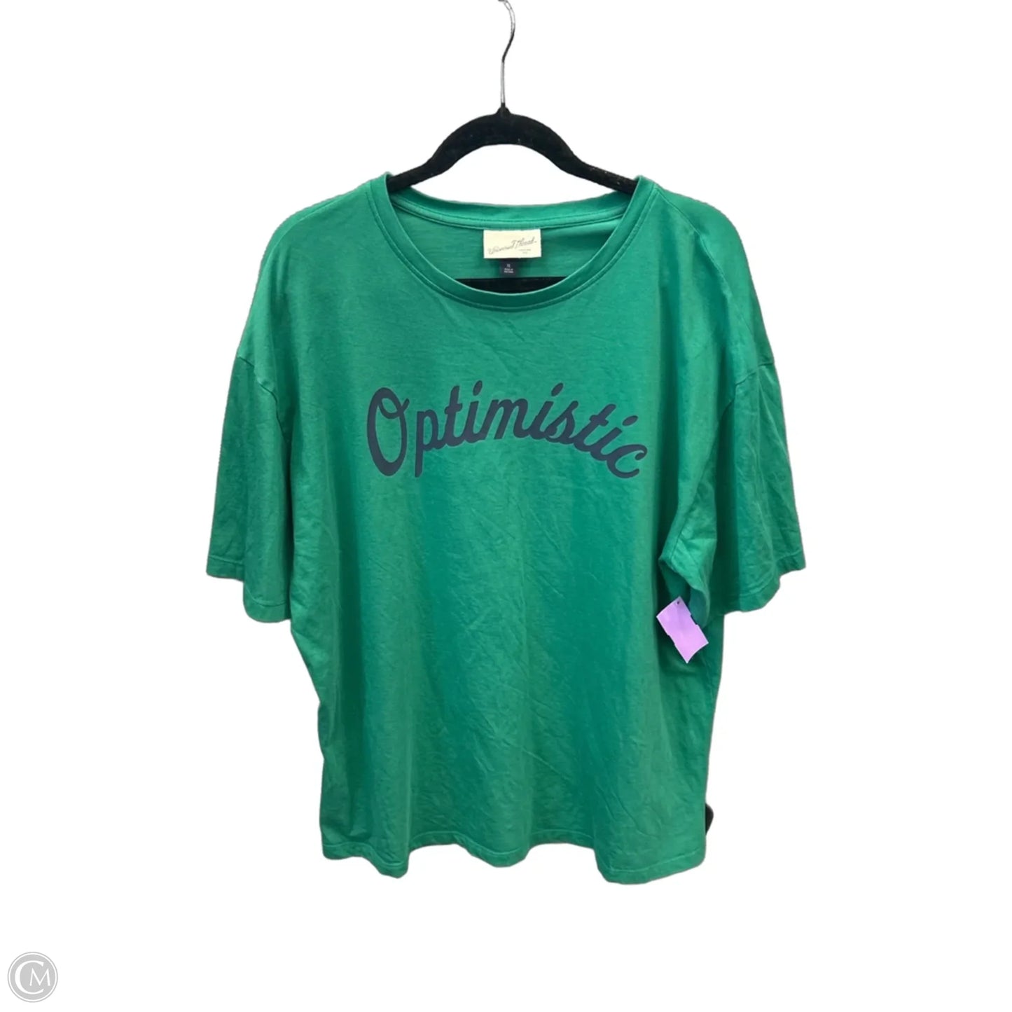 Top Short Sleeve By Universal Thread In Green, Size: Xl