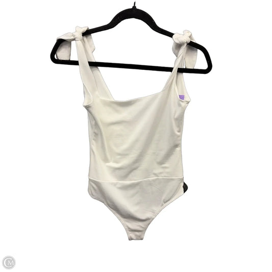 Bodysuit By Pink Lily In White, Size: S