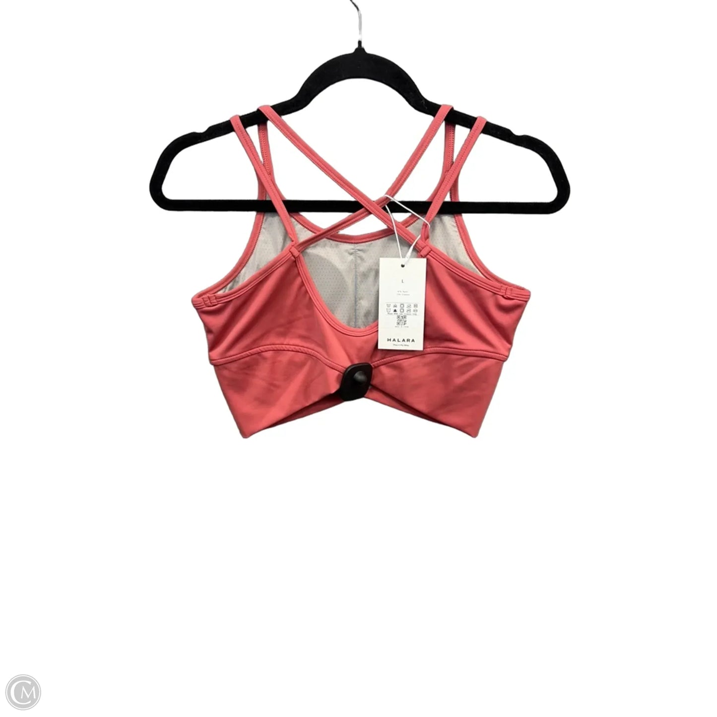 Athletic Bra By Halara In Red, Size: L