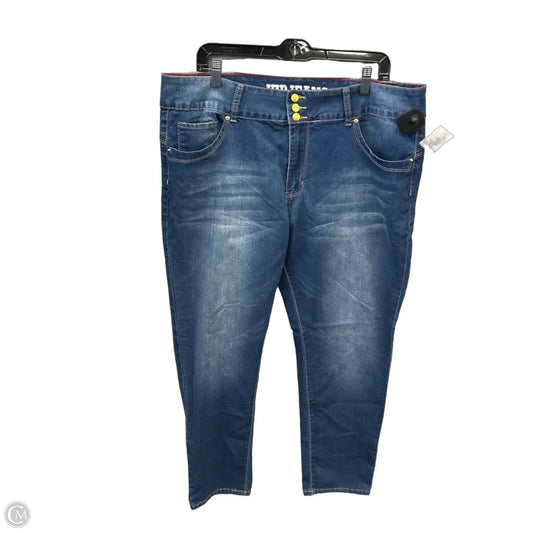 Jeans Skinny By Clothes Mentor In Blue Denim, Size: 24