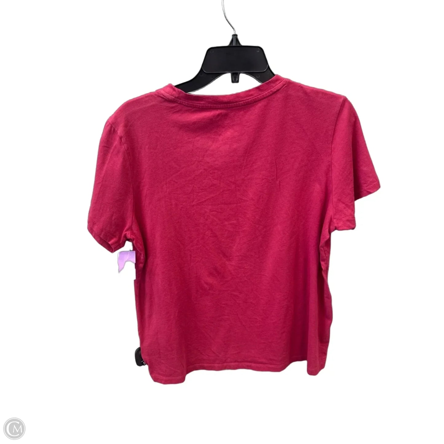 Top Short Sleeve By Gap In Pink, Size: L