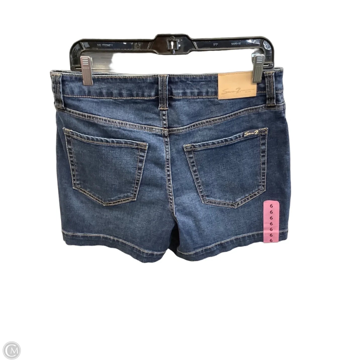 Shorts By Seven 7 In Blue Denim, Size: 6