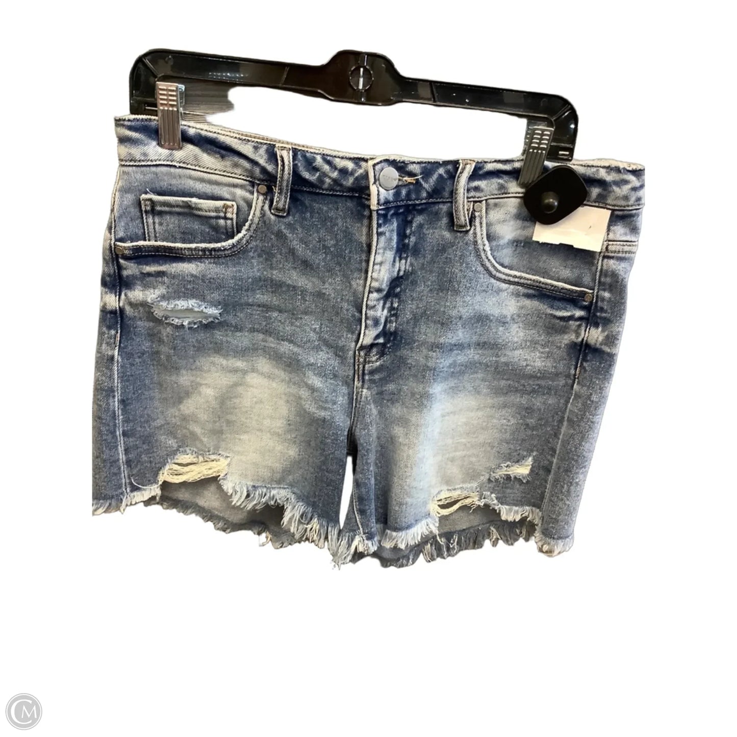 Shorts By Risen In Blue Denim, Size: 12
