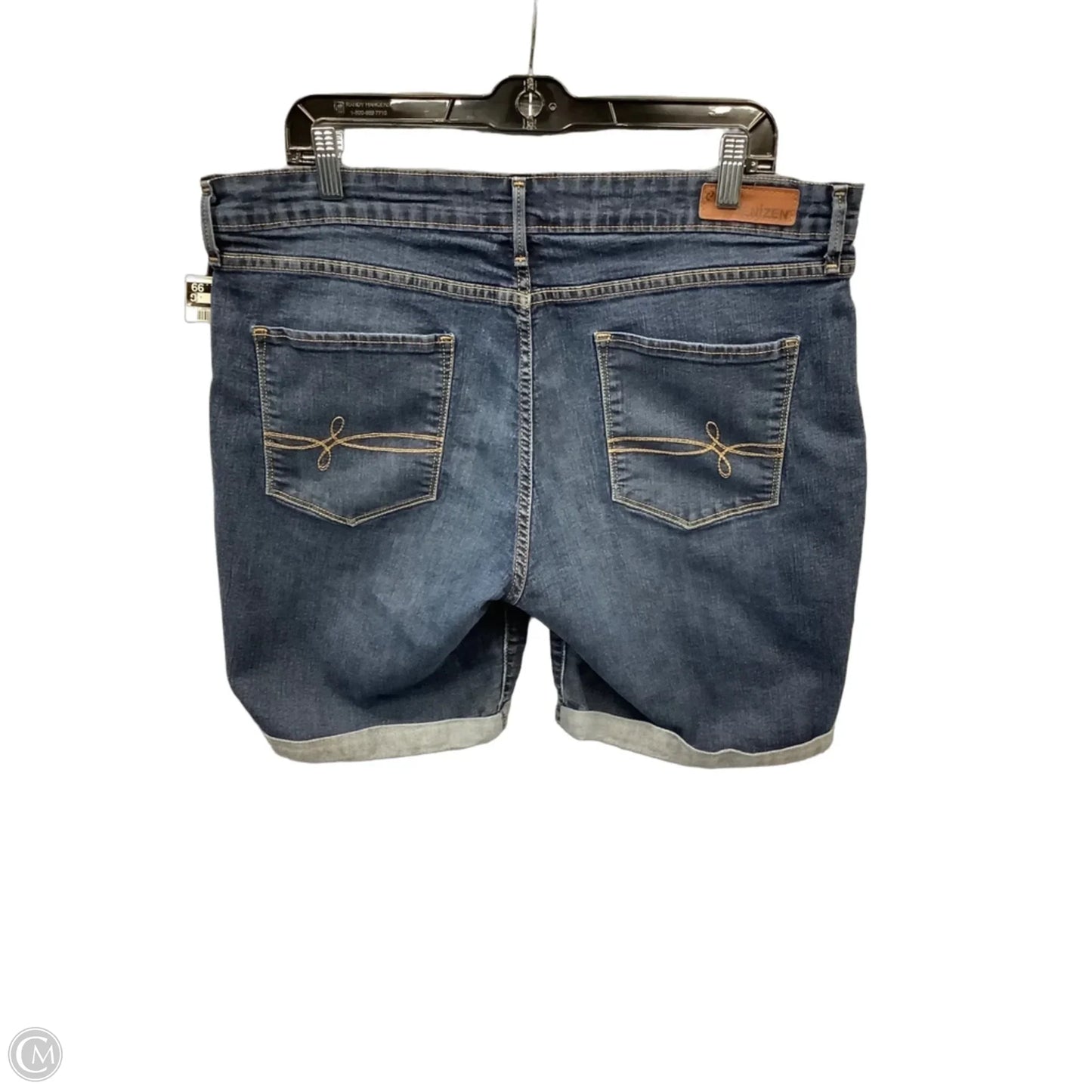 Shorts By Denizen By Levis In Blue Denim, Size: 18