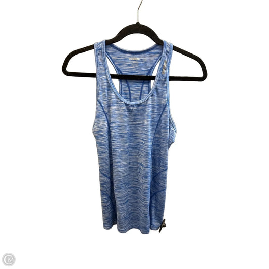 Athletic Tank Top By Reebok In Blue, Size: S