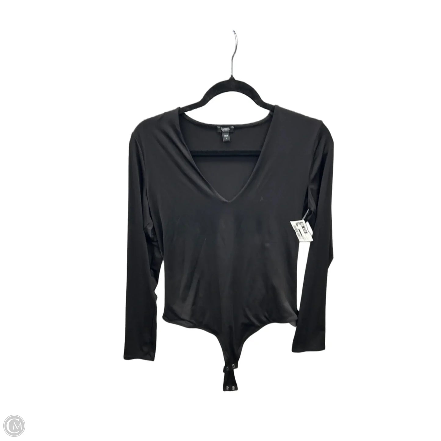 Bodysuit By Express In Black, Size: L
