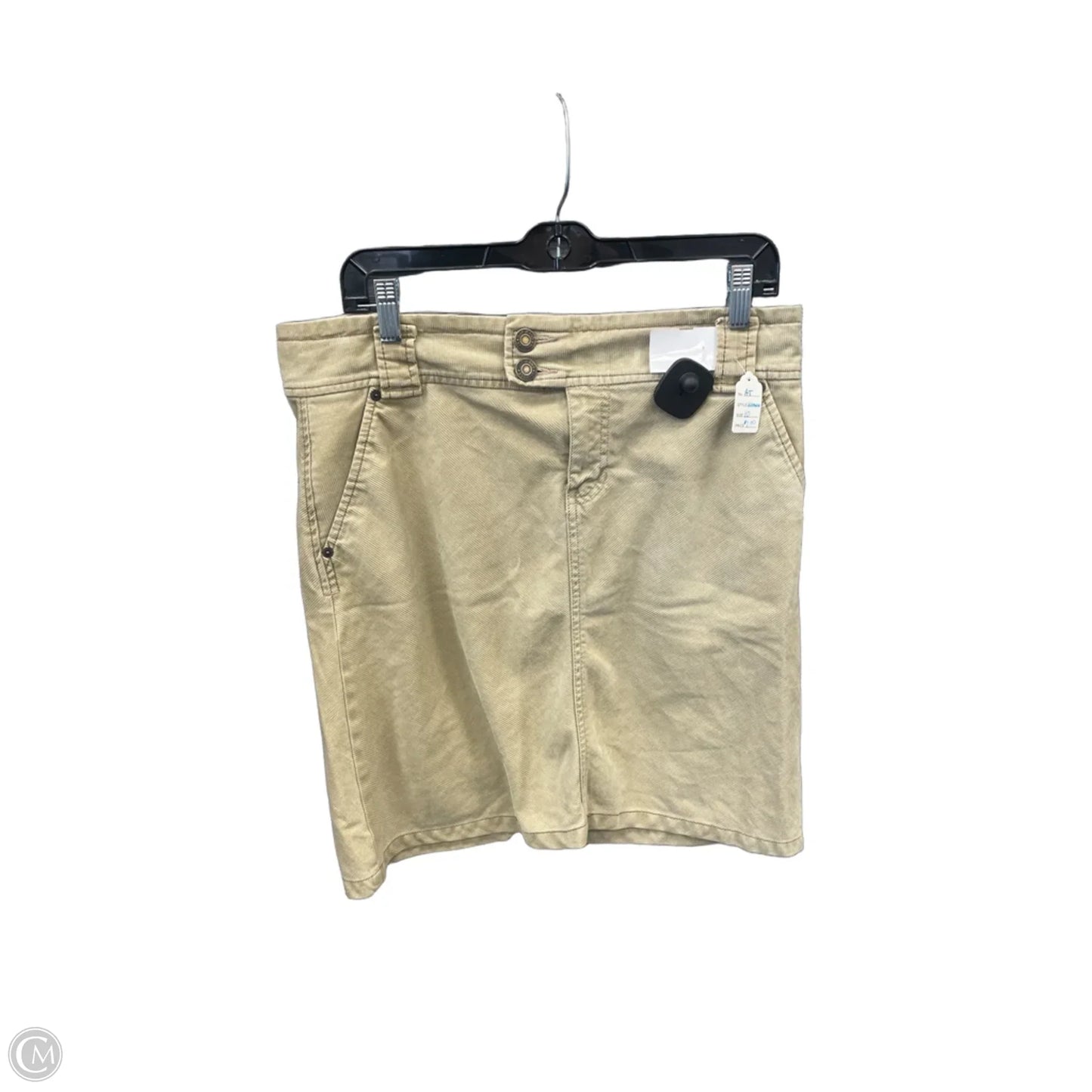 Skirt Midi By Gap In Beige, Size: 10