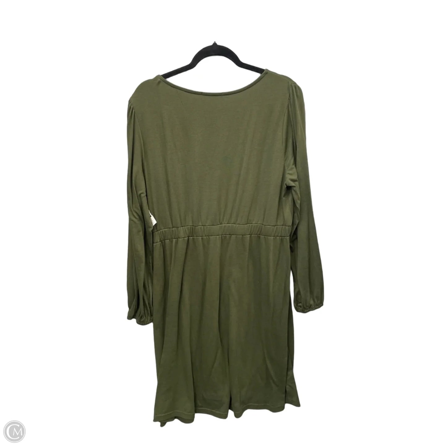 Dress Casual Midi By Btfbm In Green, Size: Xl