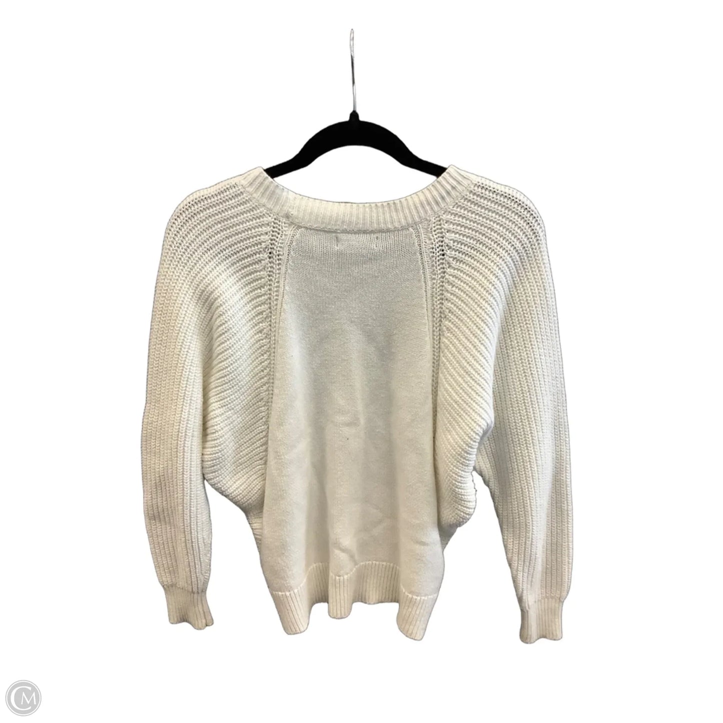 Sweater By Simply Vera In White, Size: Xs