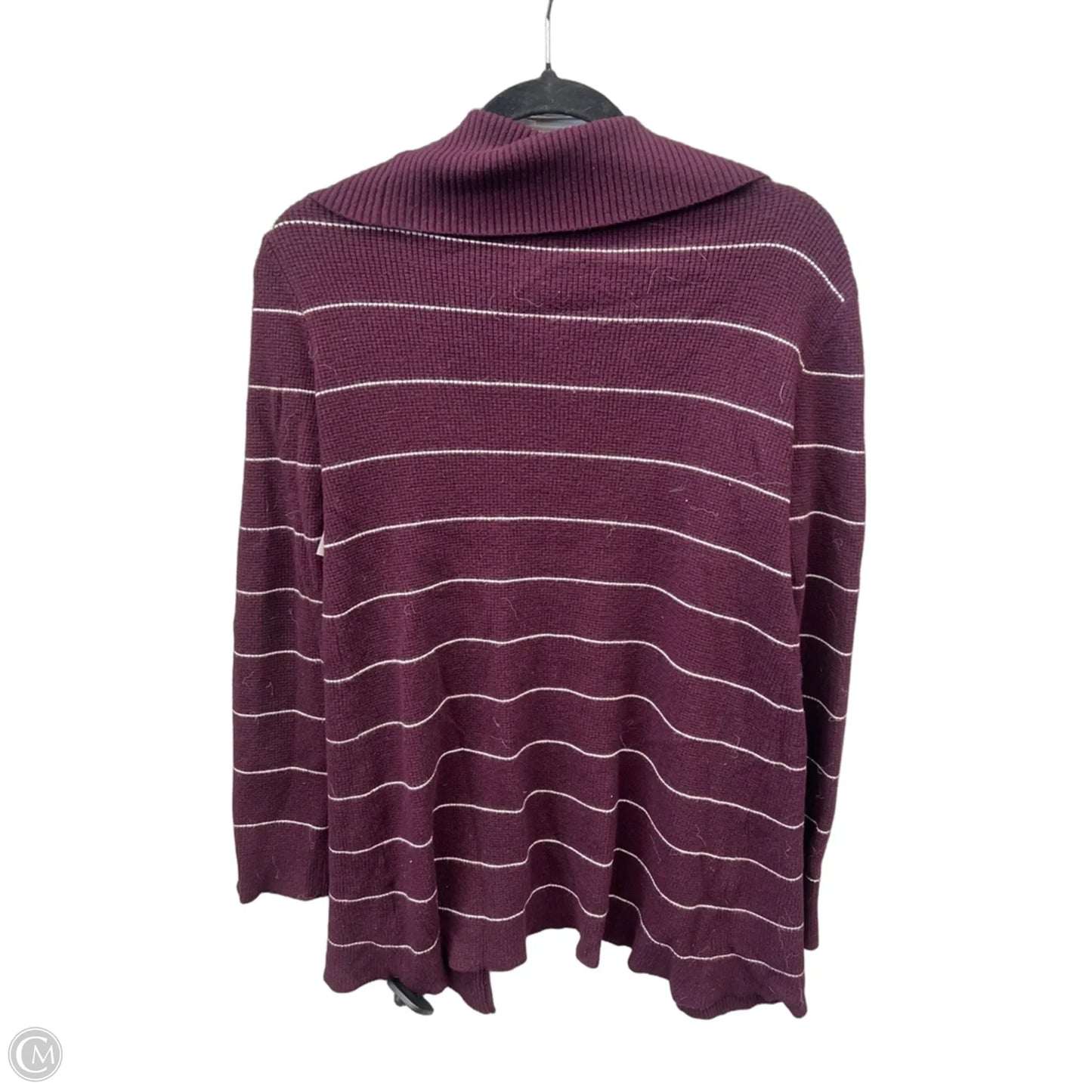 Cardigan By Clothes Mentor In Purple, Size: M