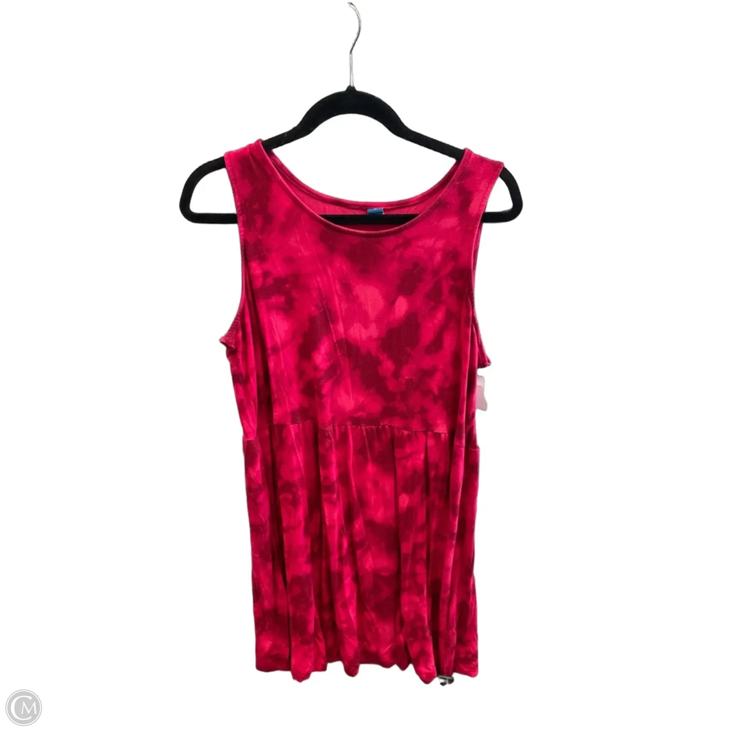Dress Casual Maxi By Old Navy In Tie Dye Print, Size: Xl
