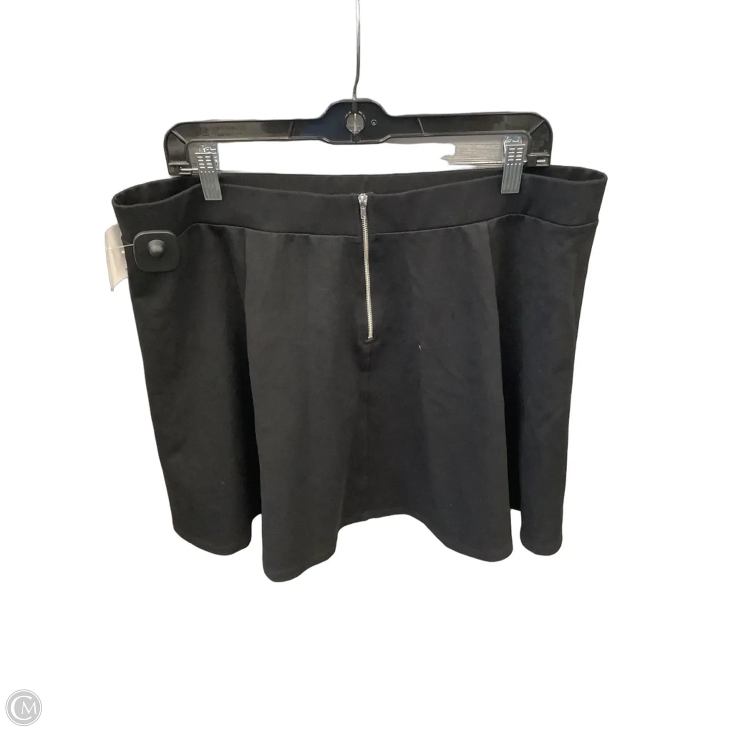 Skirt Midi By Divided In Black, Size: Xl