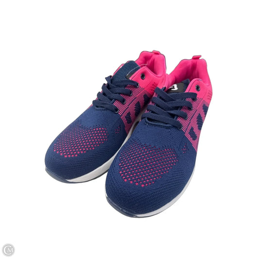 Shoes Athletic By Clothes Mentor In Blue & Pink, Size: 12.5