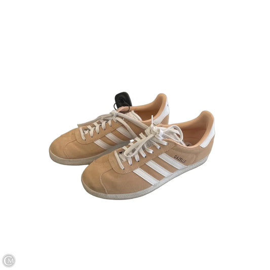 Shoes Sneakers By Adidas In Pink & White, Size: 7