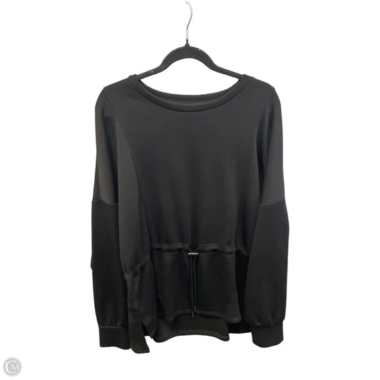 Top Long Sleeve By Simply Vera In Black, Size: Xxl