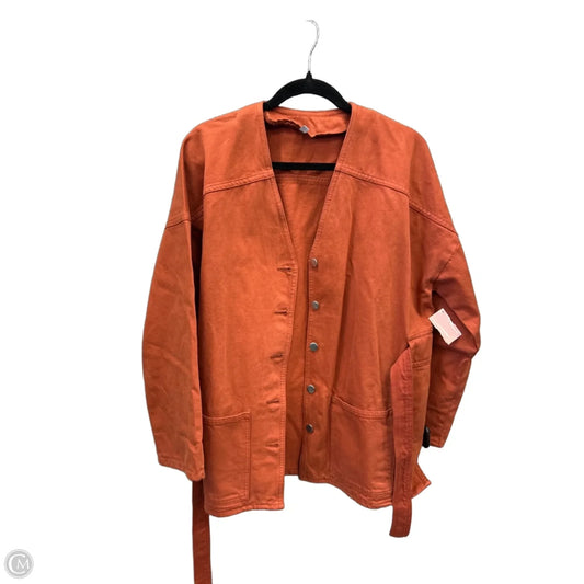 Jacket Other By Clothes Mentor In Orange, Size: S