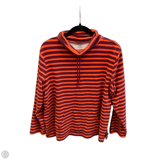 Sweatshirt Collar By St Johns Bay In Striped Pattern, Size: Xl