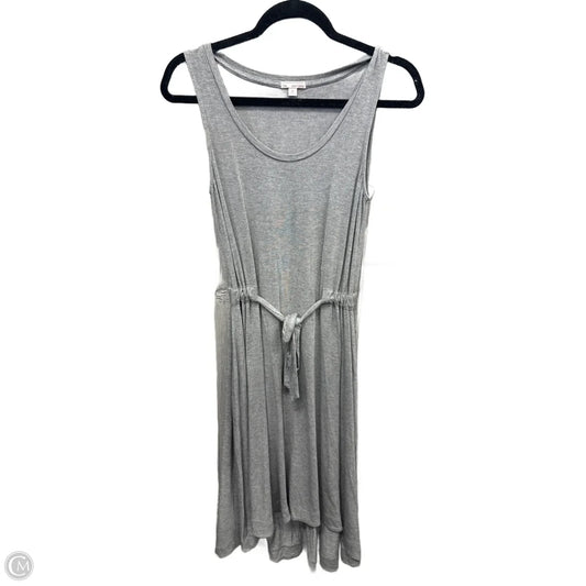 Dress Casual Midi By Gap In Grey, Size: Xs