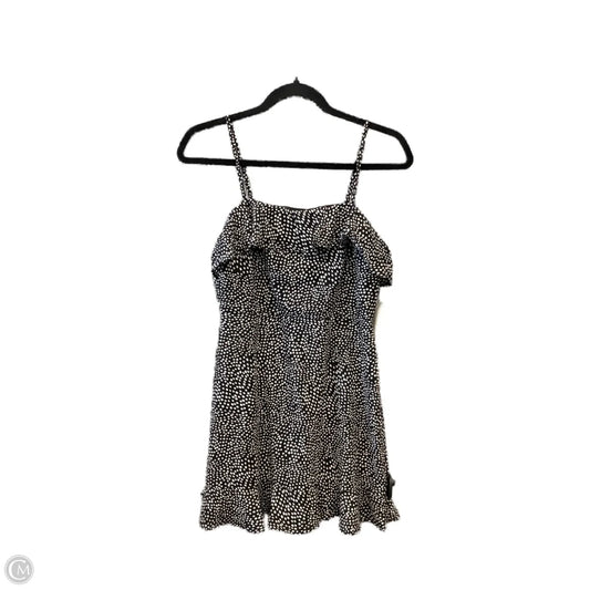 Dress Casual Midi By Trixxi In Black & White, Size: M