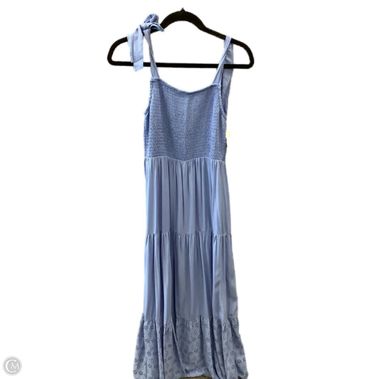 Dress Casual Maxi By Maurices In Blue, Size: M